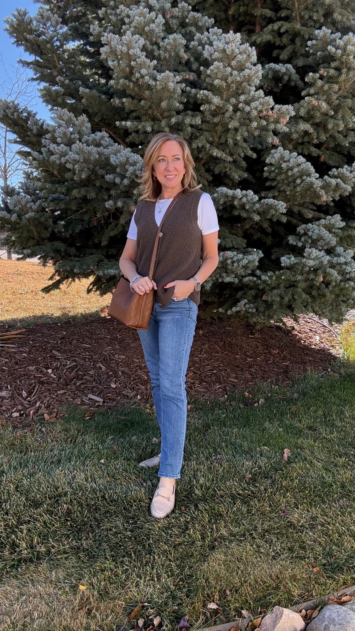 Quince jeans run small.. size up one. 


#LTKPetite #LTKootd #LTKOver40