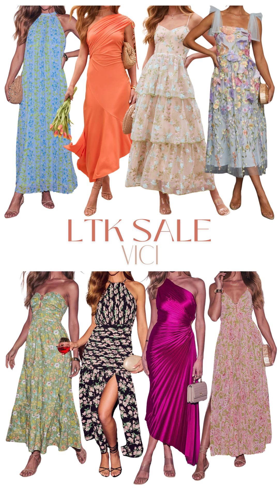 Wedding guest dresses from VICI for the LTK sale! VICI, LTK sale, wedding guest dresses, spring fashion.

#LTKSpringSale #LTKWedding #LTKSaleAlert