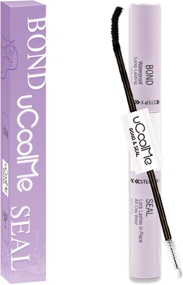Eyelash Glue and Lash Bond & Seal Waterproof, Cluster Lash Glue for Eyelash Extensions, 150Hours ... | Amazon (US)