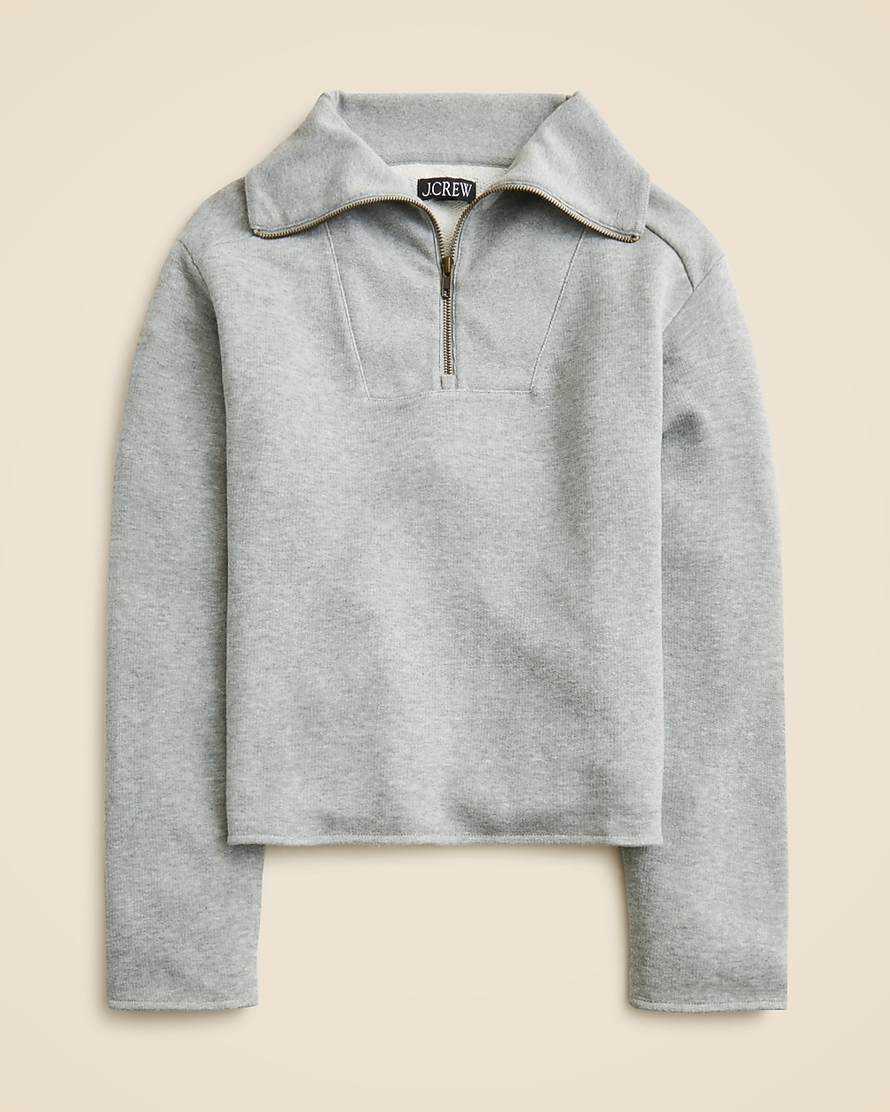 Heritage terry quarter-zip sweatshirt | J. Crew US