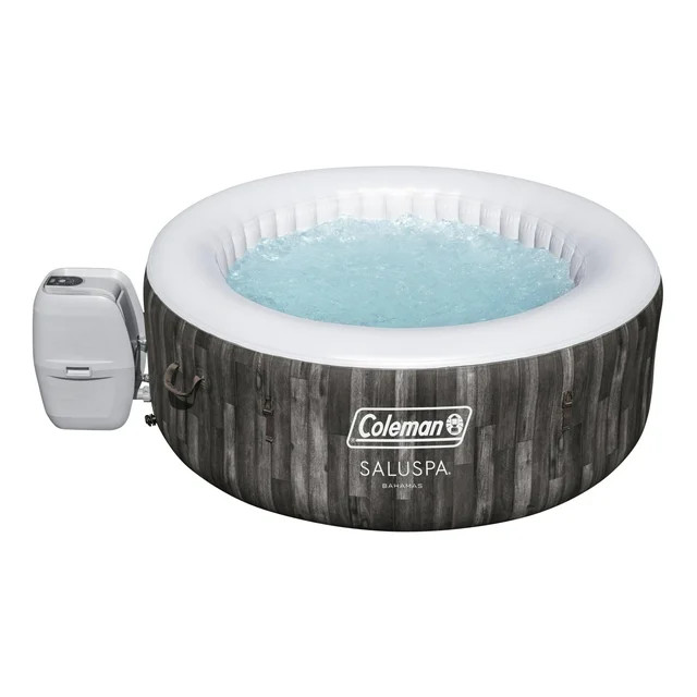 Coleman 71" x 26" Bahamas AirJet Spa Outdoor 177 gal. Inflatable Hot Tub, Max Temperature of 104... | Walmart (US)