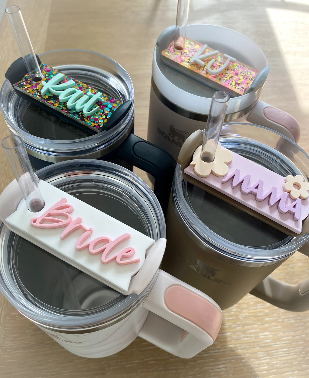 Stanley Cup Name Plate- Stanley Tumbler Personalized Name Tag- Name Tag for 40oz/30oz Stanley Que... | Etsy (US)