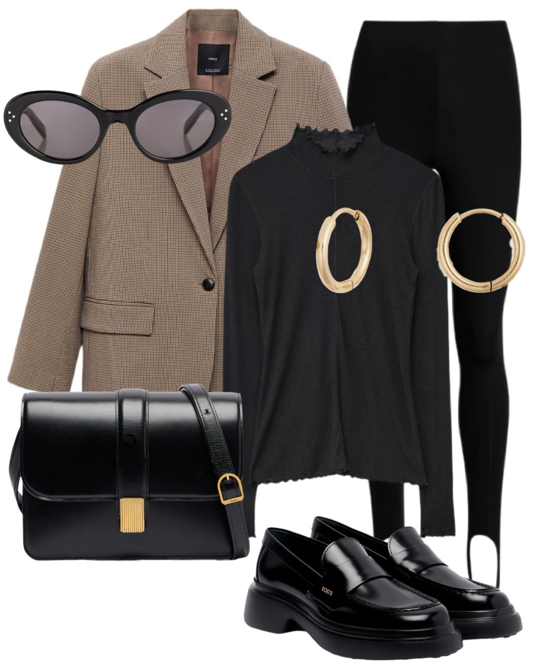 Styling a neutral blazer for Fall, with stirrup leggings and loafers 

#LTKStyleTip #LTKFindsUnder100 #LTKSeasonal