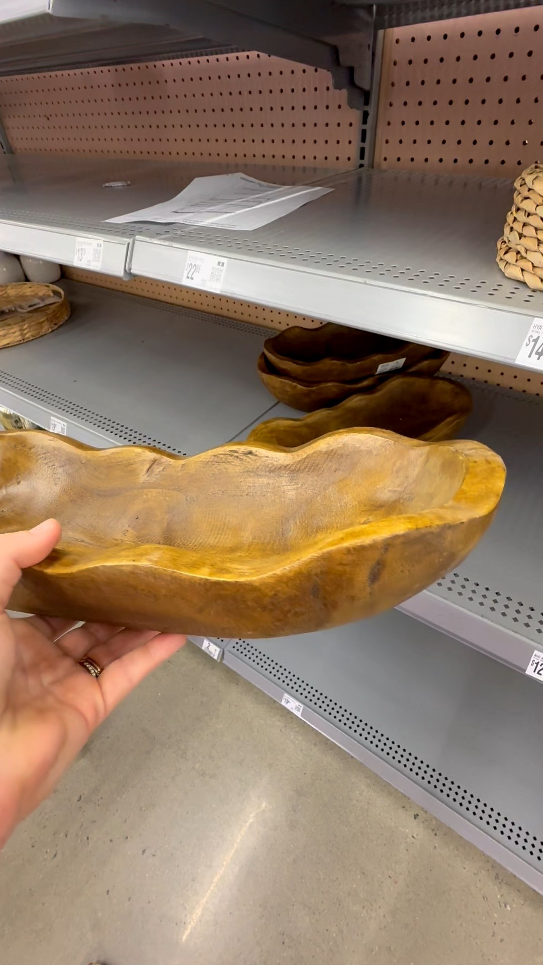 Love this for a fall table scape or island vignette! The scalloped edge makes it.
Decor fall season grand millennial 

#LTKSeasonal #LTKHome #LTKParties