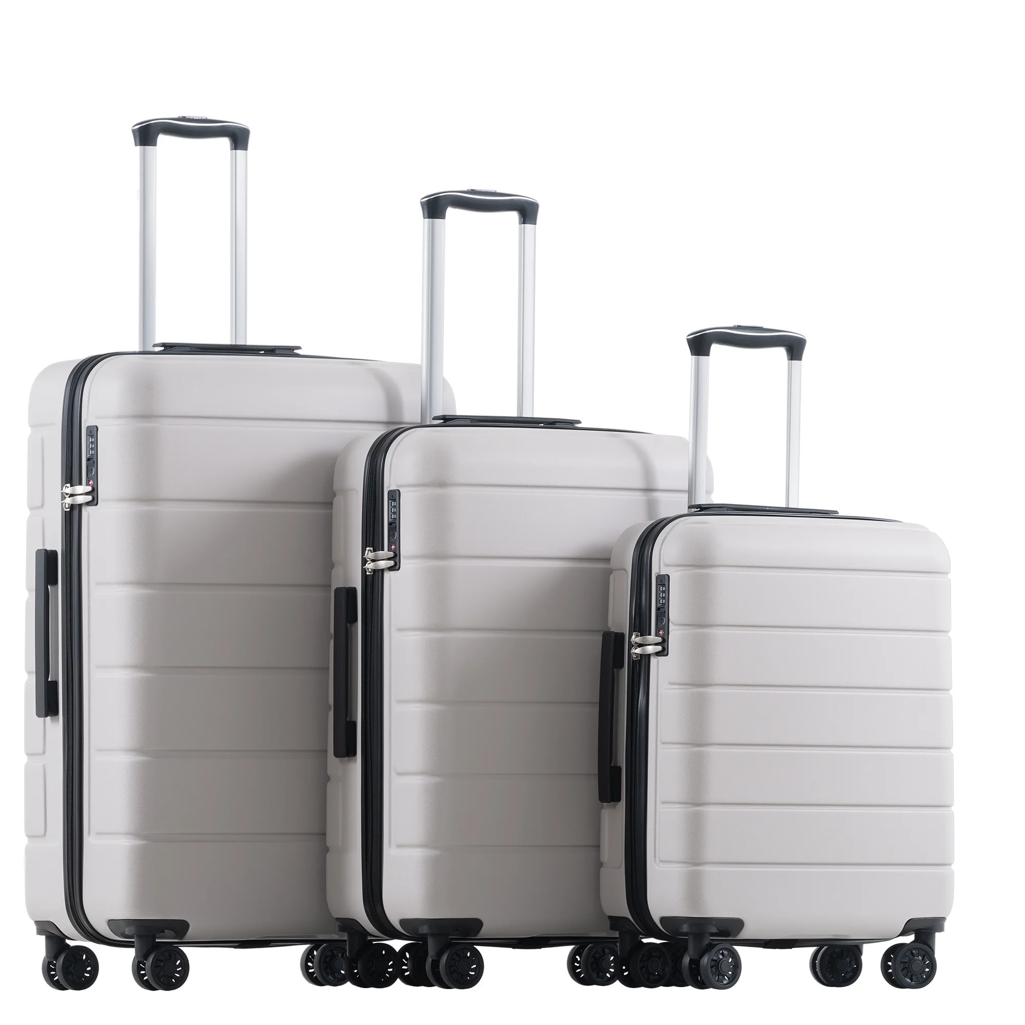 Carry on Luggage Set, 3pcs 20''/24''/28'' Fashion Lightweight Suitcase Travel Sets for Women, 3-i... | Walmart (US)