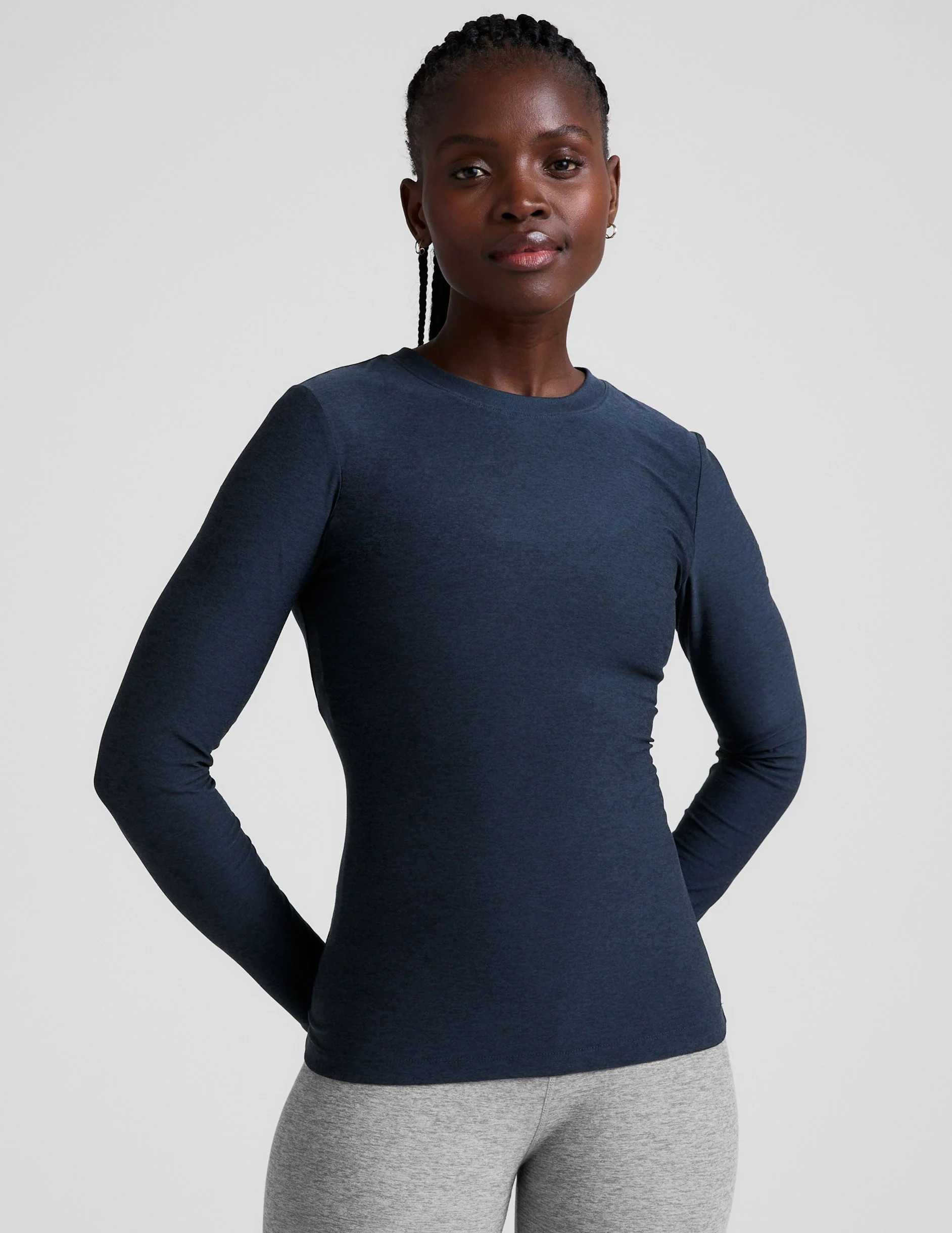 Featherweight Select Long Sleeve Crew | Beyond Yoga | Beyond Yoga