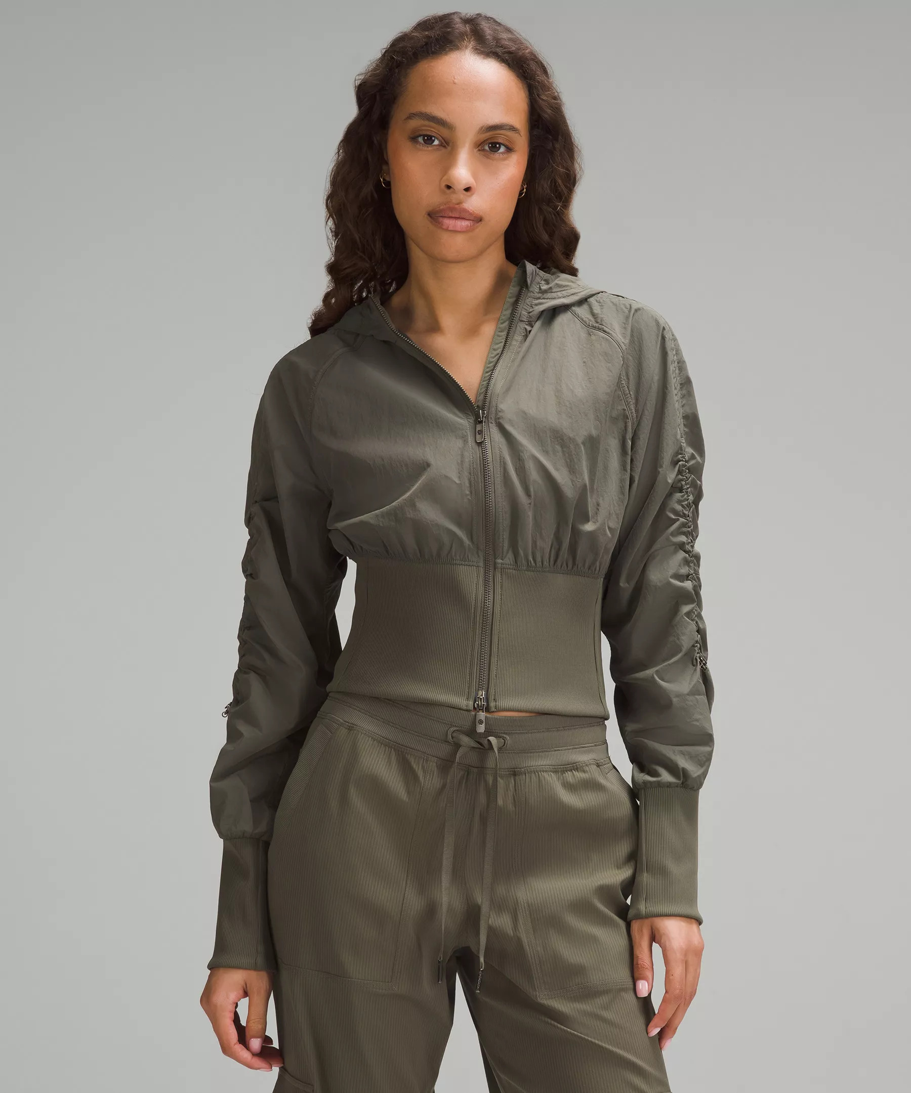 Ruched Ribbed-Waist Jacket | Lululemon (US)