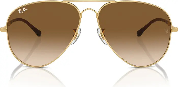 Old Aviator 58mm Gradient Sunglasses | Nordstrom