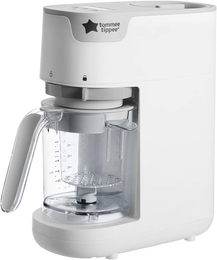 Tommee Tippee Quick-Cook Baby Food Maker, Blender and Steamer, Food Processor, For All Stages of ... | Amazon (US)