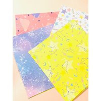 Pastel Zodiac Scrapbook Papers, Constellation Journal 60 Sheets, Space Papers, Scrapbook Journal Kawaii Paper Pack | Etsy (US)