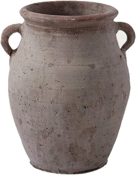 LHBNH Decorative vase Ceramic Vase AXZHYZ190531007 Antique Distressed Stoneware Dried Flower Deco... | Amazon (US)