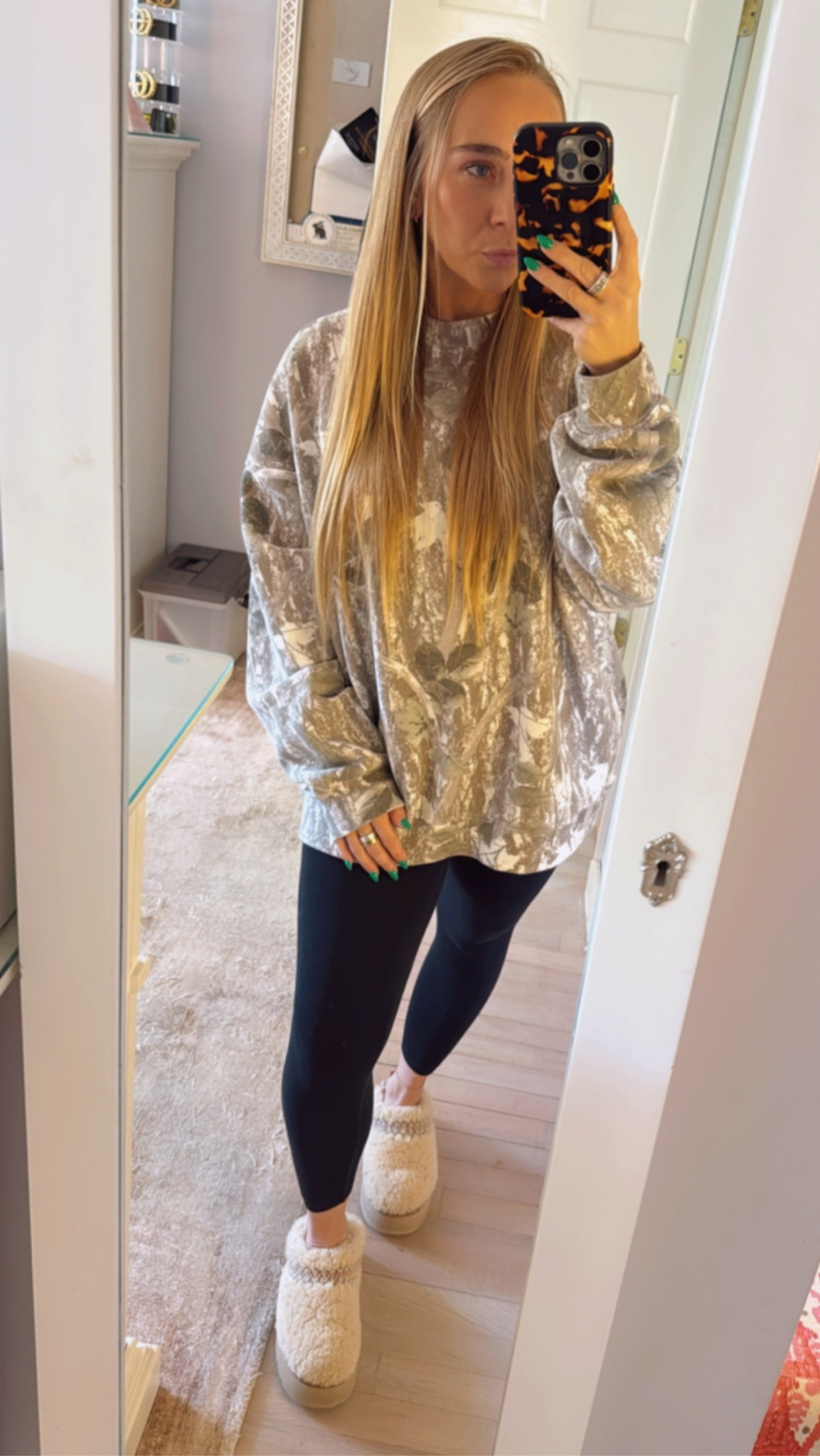 Been looking everywhere for a “light camo” sweatshirt and finally found it at my favorite store!! 

#LTKFindsUnder100 #LTKShoeCrush #LTKSeasonal