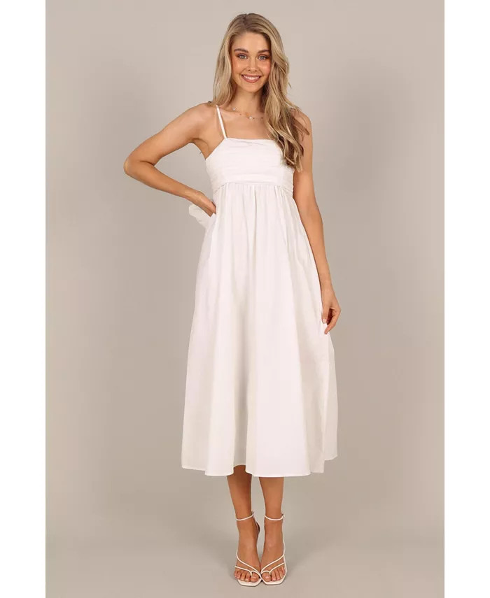 Women's Alice Bow Back Midi Dress | Macy's