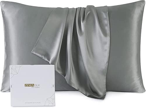 Amazon.com: ZIMASILK 100% Mulberry Silk Pillowcase Upgraded Version, for Hair and Skin Health, Be... | Amazon (US)