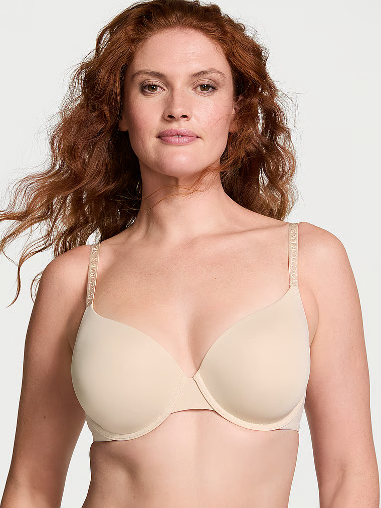 Buy Lightly Lined Smooth Demi Bra, Marzipan - Order Bras online - Victoria's Secret US | Victoria's Secret (US / CA )