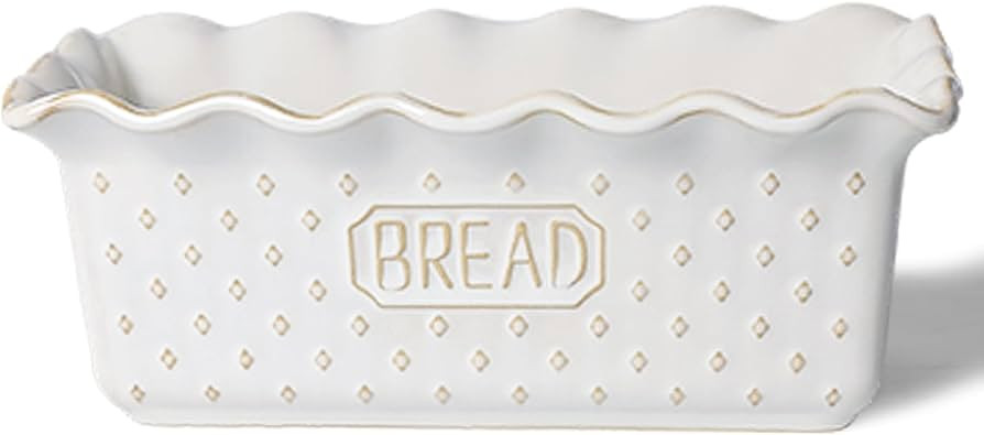 Ceramic Loaf Pan for Baking Bread, 9 x 5 Inch, Nonstick Bread Pans for Cooking, Microwave & Dishw... | Amazon (US)