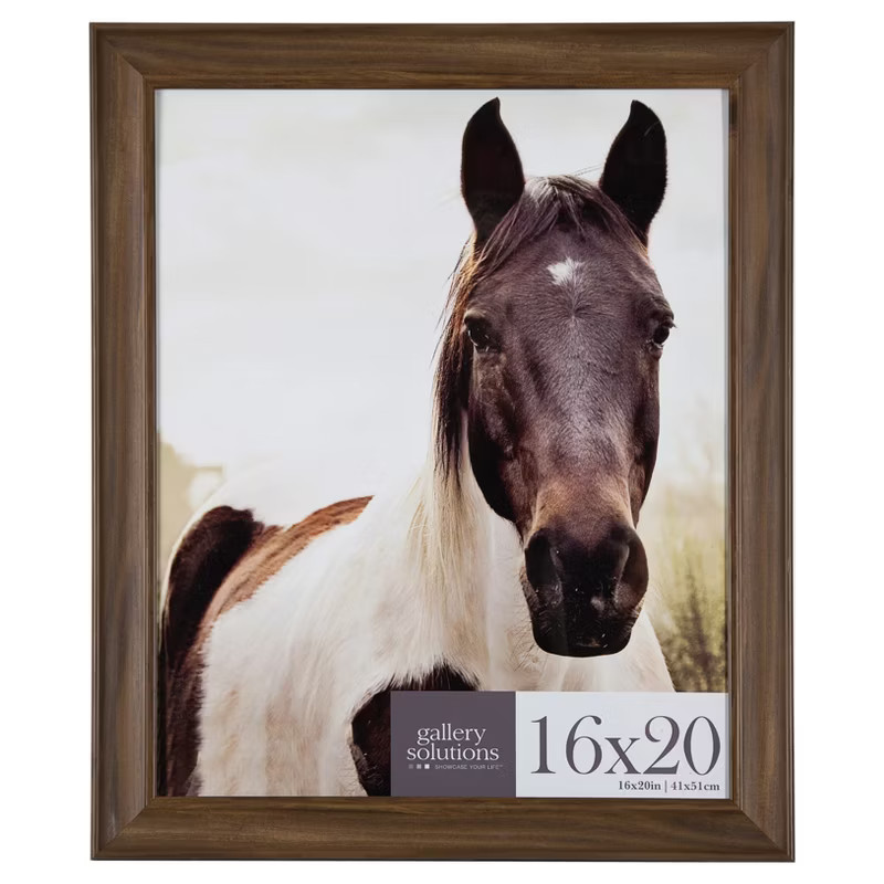 16" x 20" Large Wall Frame Walnut - Nielsen | Target
