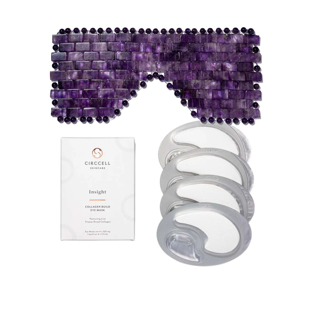 Amethyst Alchemy Duo – Radiance & Renewal Eye Ritual | Circcell Skincare