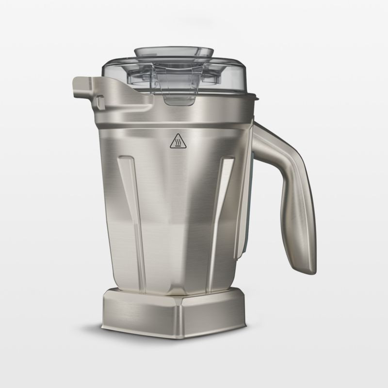 Vitamix 48-Oz. Stainless Steel Blender Jar + Reviews | Crate & Barrel | Crate & Barrel