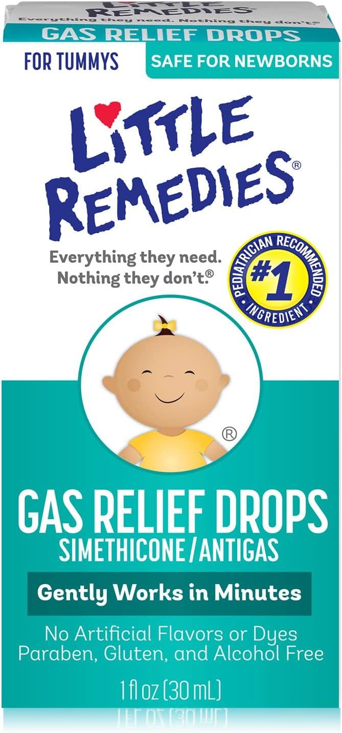 Little Remedies Gas Relief Drops | Natural Berry Flavor | 1 oz. | Pack of 1 | Gently Works in Min... | Amazon (US)