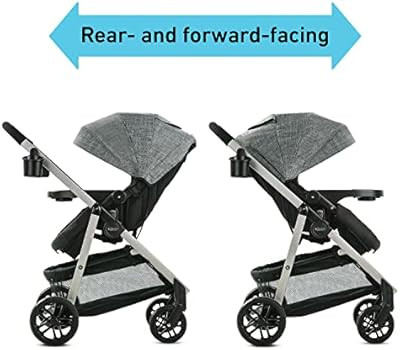 Graco Modes Pramette Stroller, Baby Stroller with True Pram Mode, Reversible Seat, One Hand Fold,... | Amazon (US)