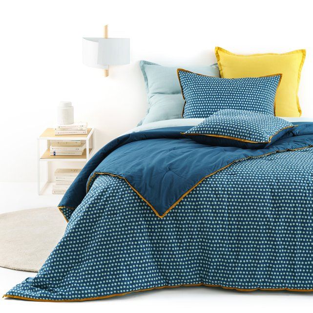 DUO Cotton Percale Quilted Bedspread | La Redoute (UK)