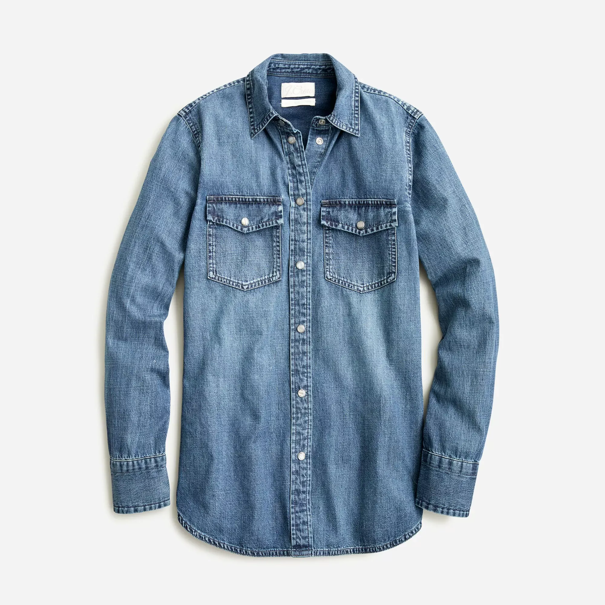 Chambray Pocket Henley Shirt curated on LTK