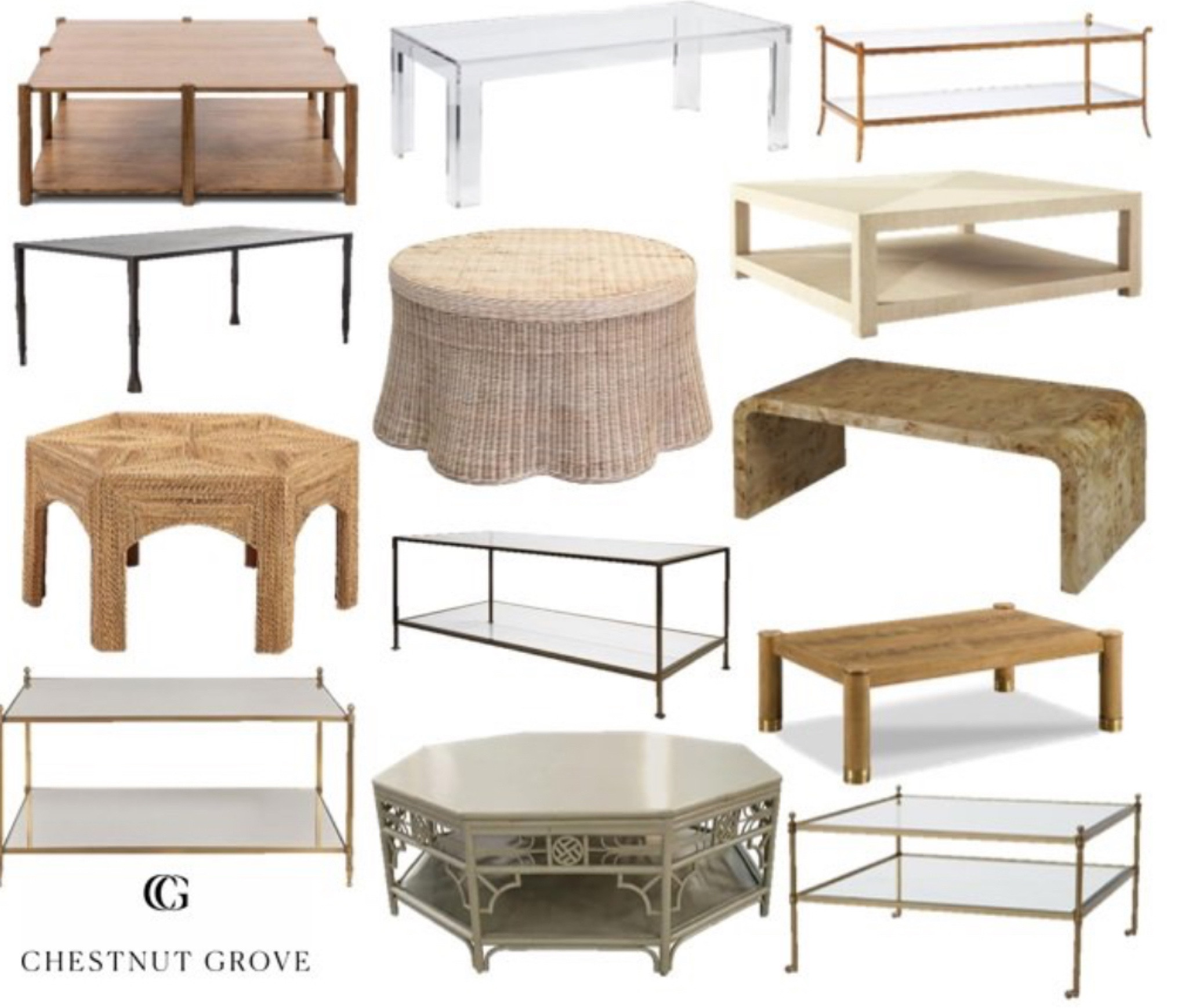 Finding the perfect coffee table can be tricky and hard to commit  to because it’s a big ticket item! So I’ve pulled together some of my favorite no fail tables that will be sure to look great in almost any setting as well as look classic for years to come. 

#LTKstyletip #LTKhome #LTKGiftGuide