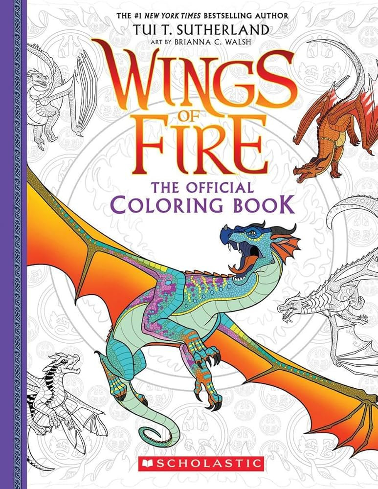 Official Wings of Fire Coloring Book | Amazon (US)