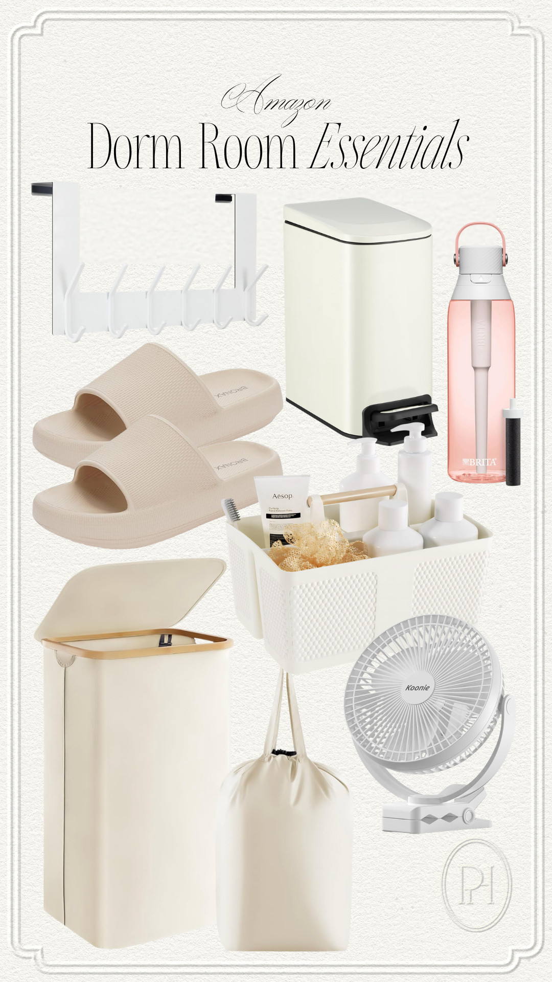 Great Amazon finds for college dorm room!

dorm room essentials, shower shoes, shower slides, over the door hooks, filter water bottle, small trash can, shower caddy, toiletries caddy, small fan, teen bedroom, laundry basket, laundry bag, college essentials, girls dorm room, boys dorm room 

 #LTKmomlife #LTKSeasonal #LTKKids