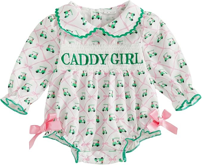 Amnnchya Baby Girl Christmas Outfit Peter Pan Collar Plaid Romper Newborn Thanksgiving Outfits In... | Amazon (US)