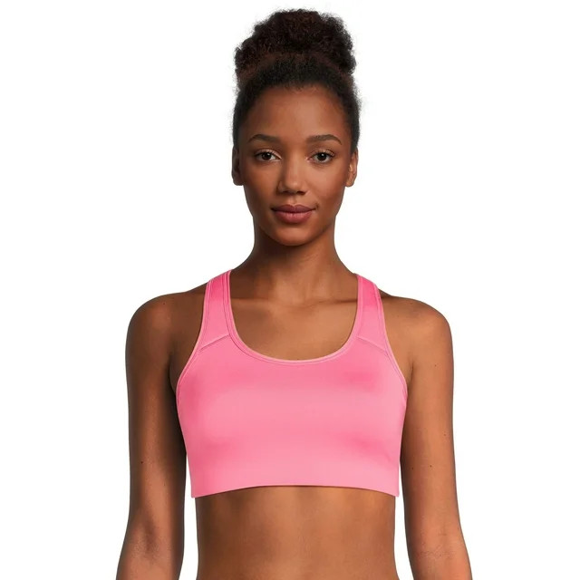 Avia Women's Medium Support Racerback Sports Bra, Sizes S to 3XL | Walmart (US)