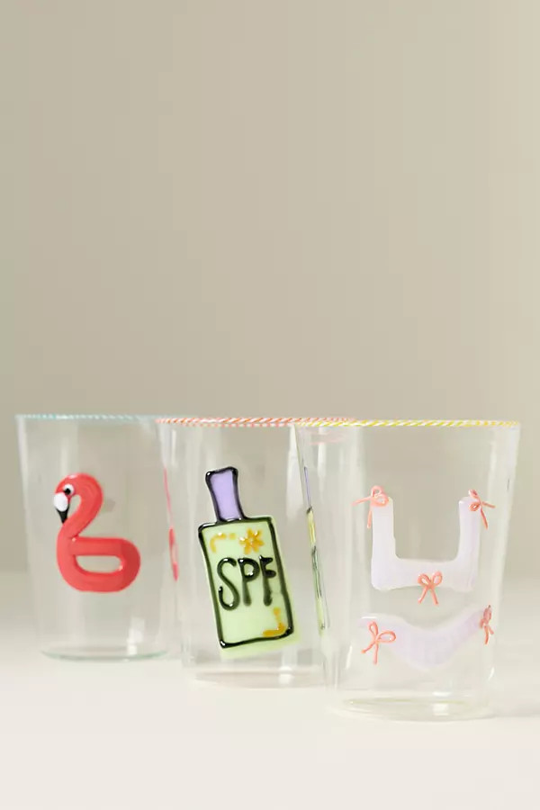 Poolside Juice Glass | Anthropologie (US)