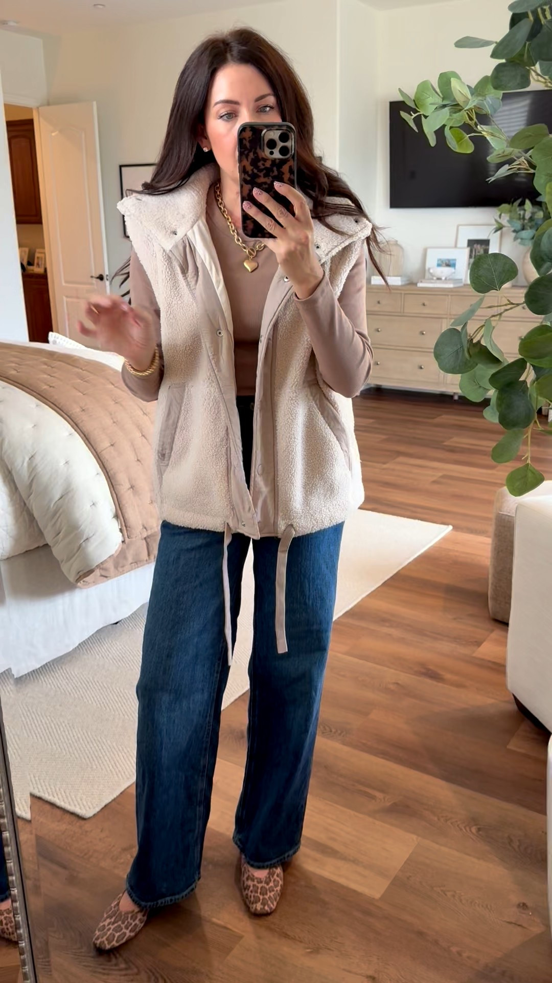 Long sleeve tee-50% off today, only $9! Perfect for layering. Wearing a medium needed a small because I’d love it tighter in arms 
•vest-small
•jeans-run tts 

#LTKFindsUnder50 #LTKSeasonal #LTKSaleAlert