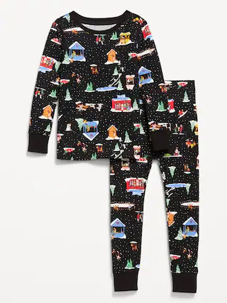Printed Snug-Fit Pajama Set for Toddler &amp;amp; Baby | Old Navy (US)