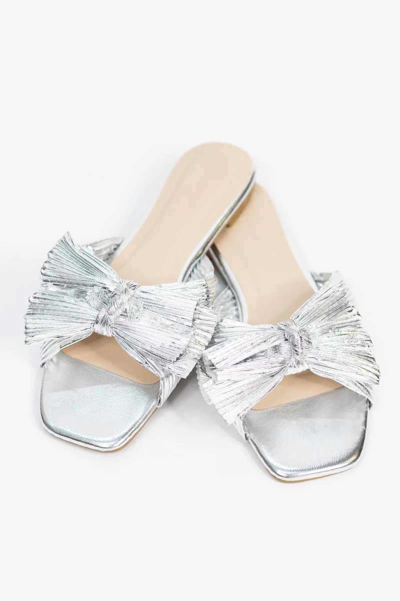Ariel Sandal- Silver | Avara