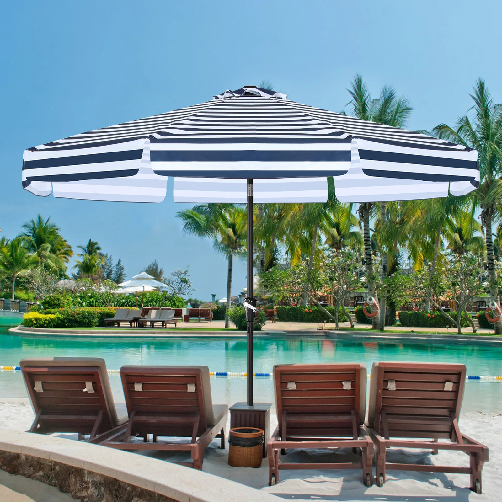 Arlmont & Co. Hobert 9' Market Umbrella & Reviews | Wayfair | Wayfair North America