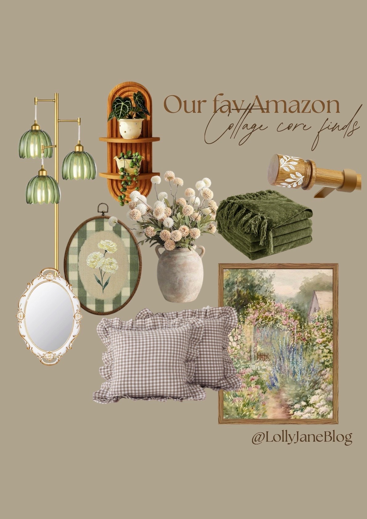 Amazon cottage core finds and favorites for the living room 🏠🤎🌱

#LTKSeasonal #LTKmomlife #LTKHome