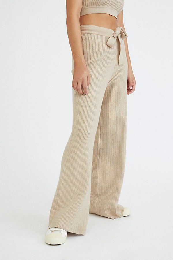 Live The Process Belted Ribbed Pant | Urban Outfitters (US and RoW)