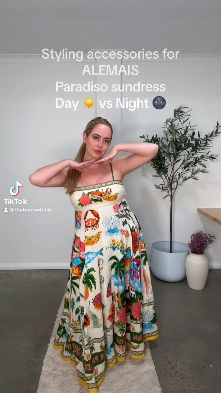 Styling the ALEMAIS Paradiso Sundress two ways - day to night 

#LTKSeasonal #LTKmidsize #LTKaustralia