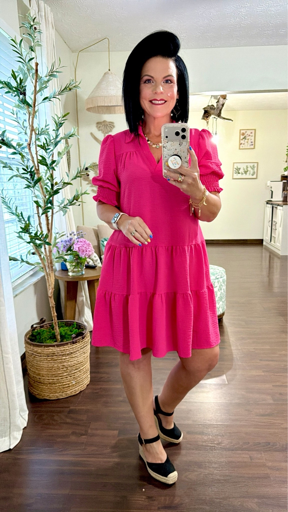 work outfits
Summer dresses

Dokotoo Casual Dresses for Women Lapel Collared V Neck Mid Sleeved Pleated Summer Dresses for Women 2026 Midi Dresses
Size small  TTS

Womens Espadrilles Sandals Closed Toe Platform Ankle Strap Casual Summer Wedges

#LTKootd #LTKWorkwear #LTKOver40