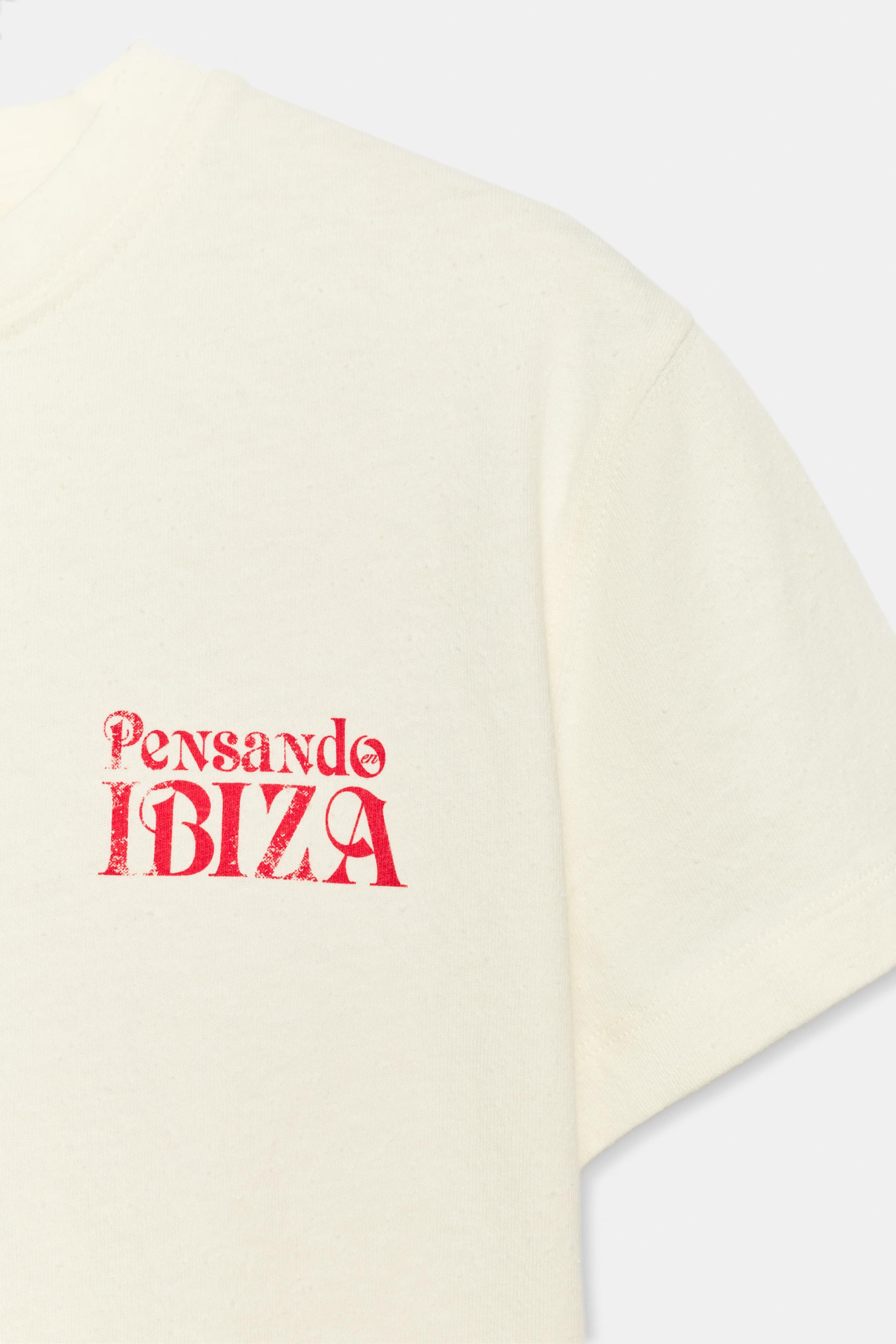 RUSTIC TEXT T-SHIRT | Zara US