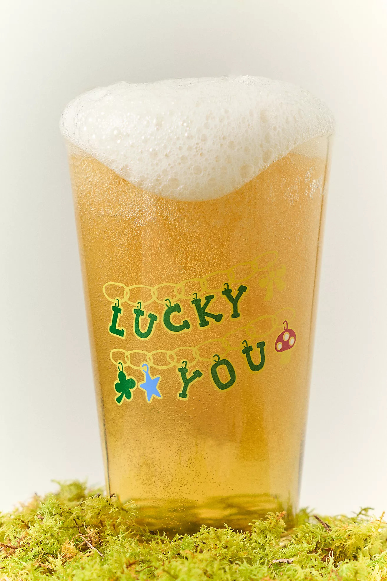 Alice & Wonder St. Patrick's Pint Glass | Anthropologie (US)