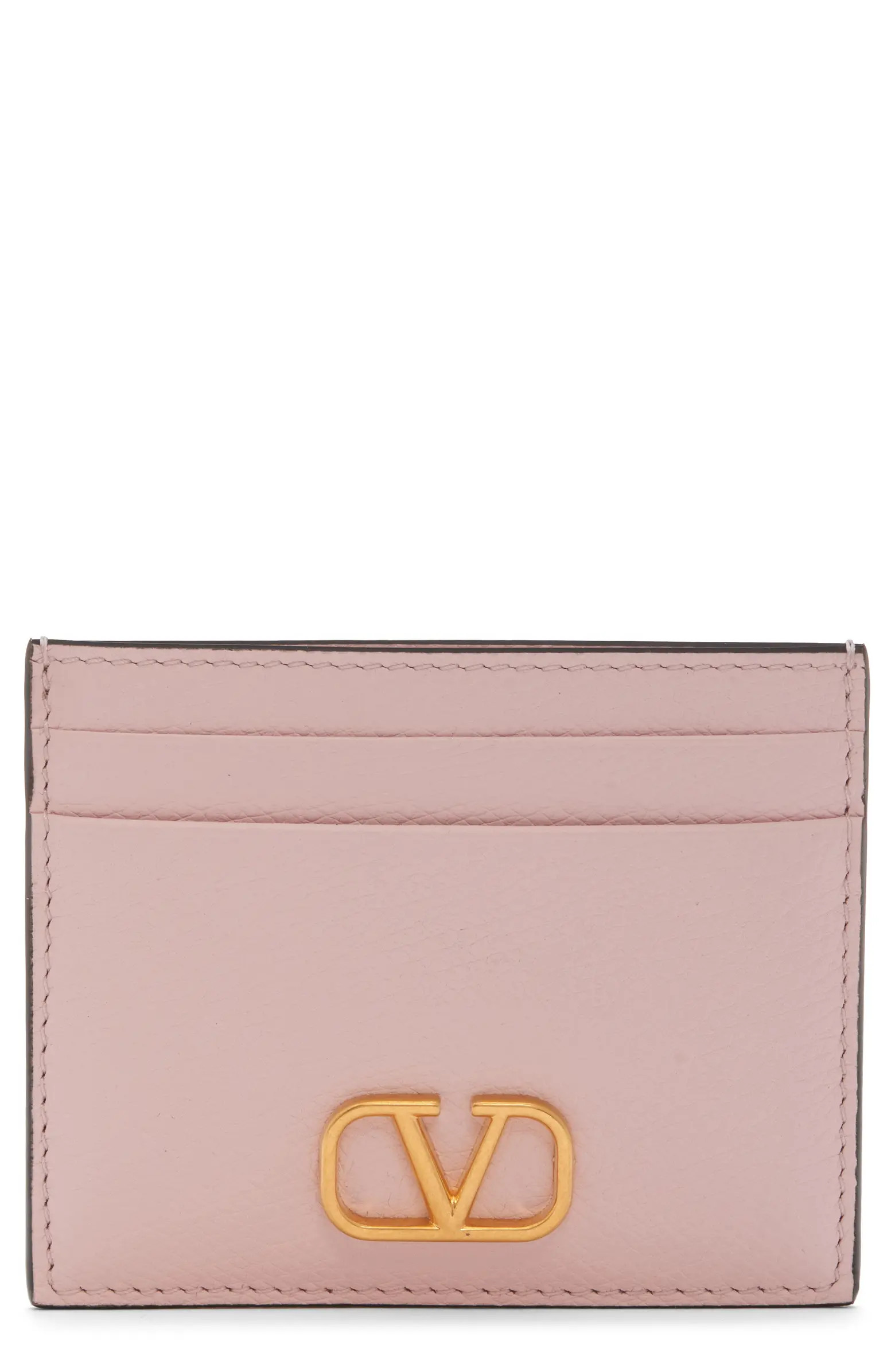 Valentino Garavani VLOGO Signature Leather Card Case | Nordstrom | Nordstrom