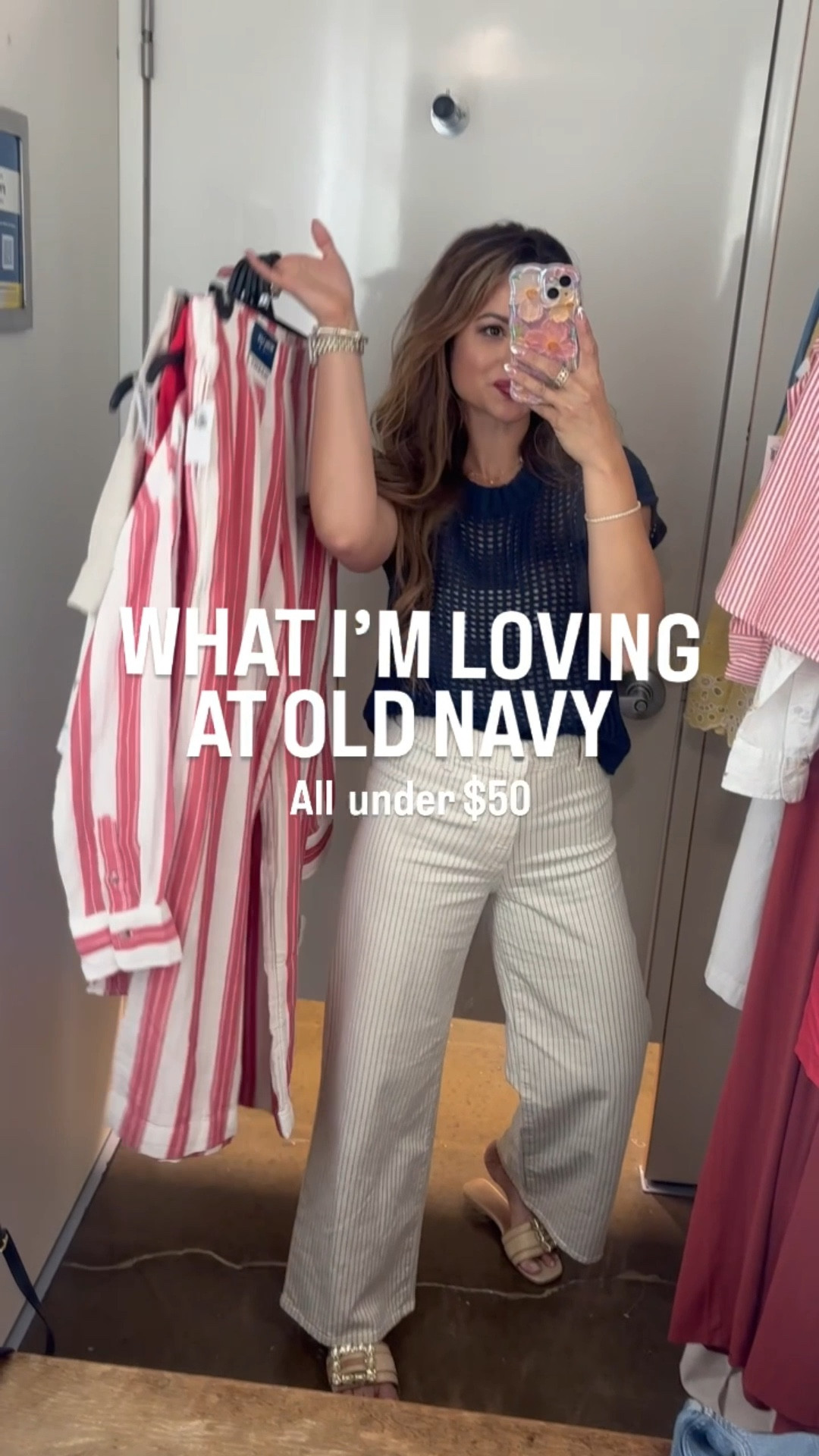 What i am loving at Old Navy
 New spring arrivals under $50! Nearly all of these  are also  on sale!!!

These new arrivals are perfect for Easter, mother’s day, or vacation
Mm no

Sizng:
Size small in each dress
Size 4 in the barre denims
Size 2 i n wide leg white pant ( ru  large)
Size small in tops


#LTKFindsUnder50 #LTKWatchNow #LTKSaleAlert
