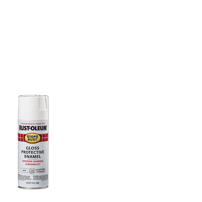 Rust-Oleum Stops Rust Gloss White Spray Paint (NET WT. 12-oz)Item #99547 |Model #7792830 | Lowe's