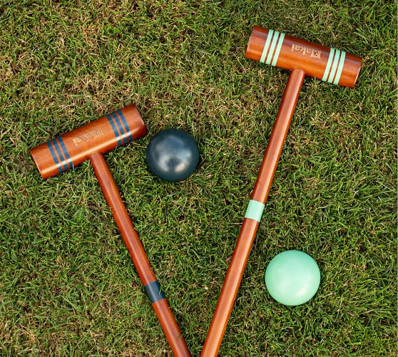 Wood Lawn Croquet Set | Pottery Barn (US)