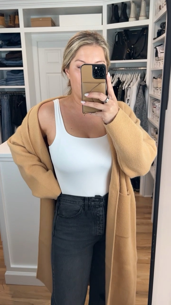 Pink Lily fall finds

Cardigan: wearing a large and so soft!! 
Bodysuit: wearing large so supportive and thick (not to sheer) 
Jeans: true to size wearing a 9/28

#LTKstyletip #LTKunder100