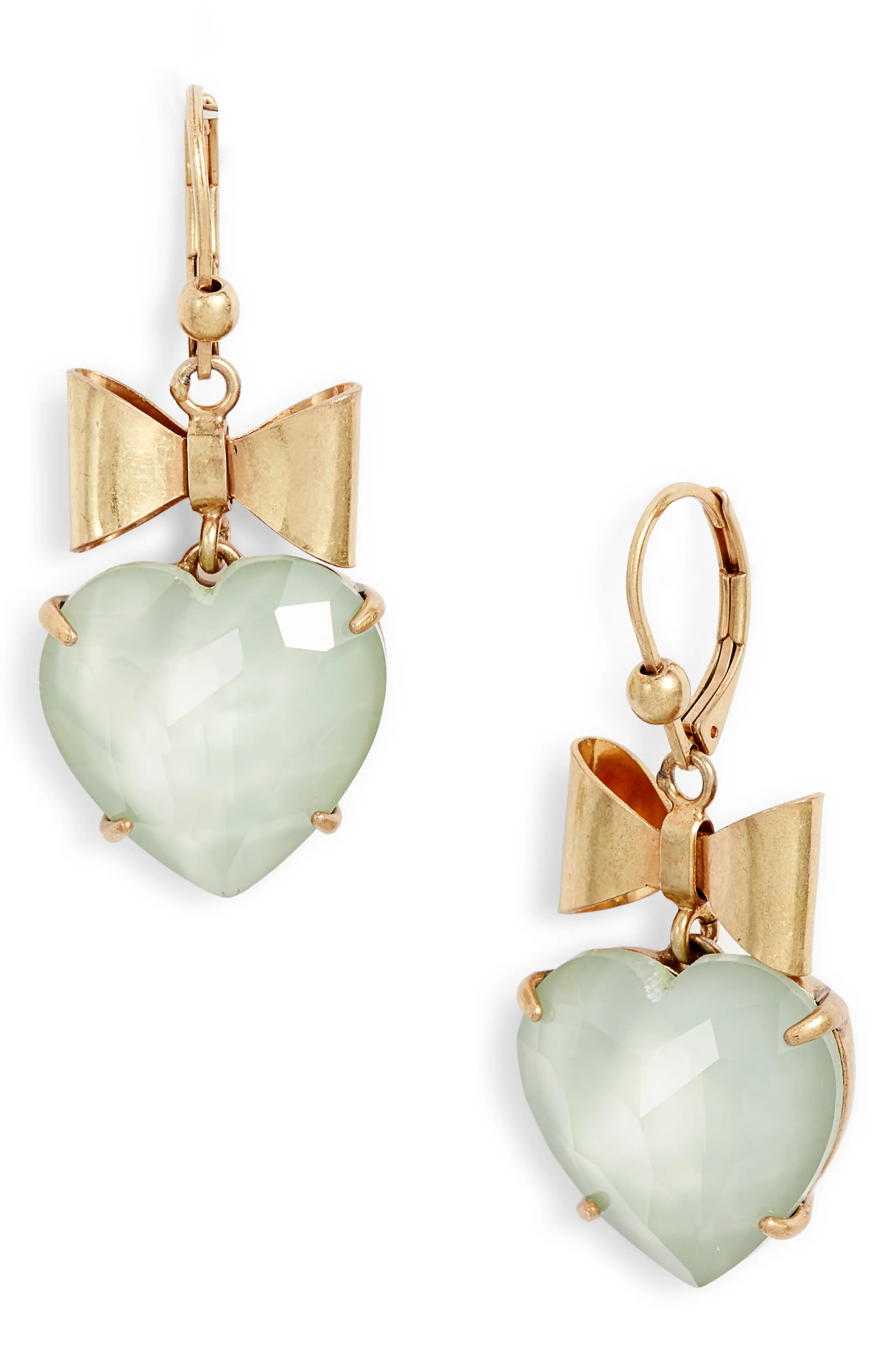 Tory Burch Heart & Bow Drop Earrings | Nordstrom