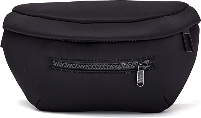 Pander Neoprene Fanny Pack 3 Pockets Waist Bag for Men & Women Fashion Water Resistant Hip Bum Ba... | Amazon (US)